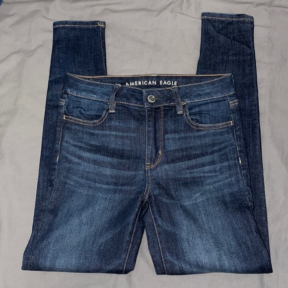 American Eagle N(e)xt Level High Waisted Jegging Size 4 Regular - Picture 1 of 4